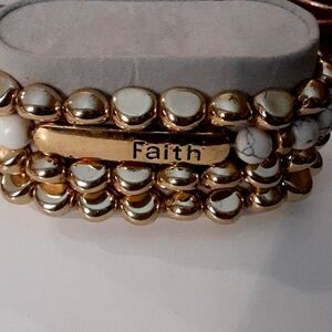 Easter. Faith Bracelets. 4 Pc Set